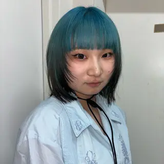 ミディアム nyu +ＺSALON【ニュープラスゼットサロン】所属・木村 夢のヘアスタイル
