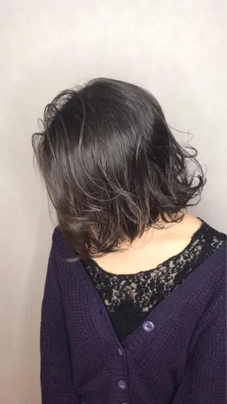 ショート パーマ L’atelier BROCANTE (ラトリエ ブロカント)所属・BROCANTE立川 karasawa.nのヘアスタイル