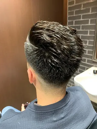 ショート 長内 健太のヘアスタイル