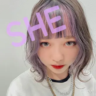 ロング カラー パーマ ヘアアレンジ メンズ キッズ ネイル マツエク・マツパ M.O.D渋谷所属・🫧渋谷美容師 たくみ🫧のヘアスタイル