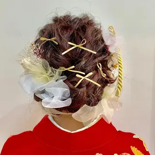 ロング 山田 里美のヘアスタイル