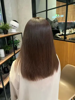 セミロング カラー ヘアアレンジ yuuri🎀/大宮 /韓国ヘア/レイヤーのヘアスタイル