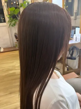 ロング カラー 野口 魅羽のヘアスタイル