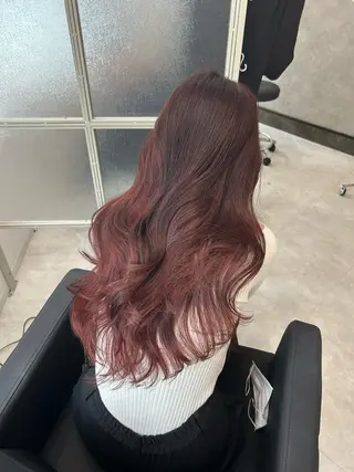 ロング MAHO/透明感カラ ー/髪質改善🍒のヘアスタイル