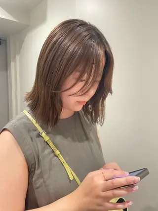 カラー 森田 博樹のヘアスタイル