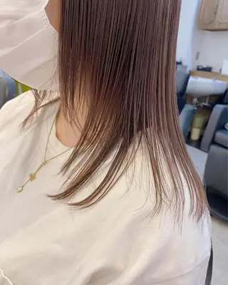 カラー 透明感カラー 🩰asumiのヘアスタイル