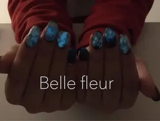 ロング ネイル Belle fleurのネイルデザイン