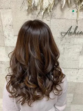 ロング Achieve 三ノ宮のヘアスタイル