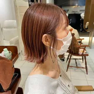 ショート カラー 透明感カラー/ 寺田千雅子のヘアスタイル