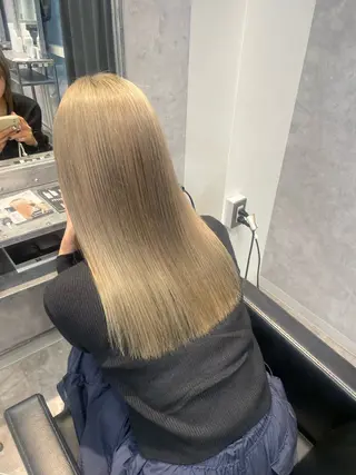 ミディアム カラー mimiiy fukaのヘアスタイル