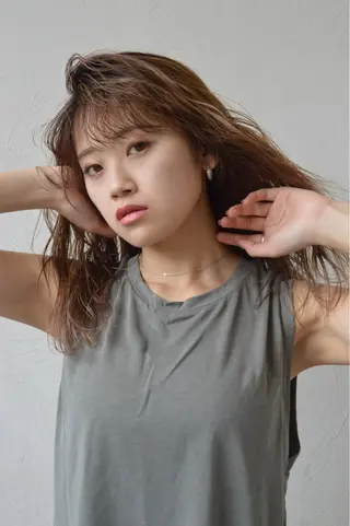 ロング 【今だけブリーチ 限定価格💕】すみのヘアスタイル