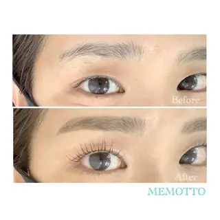 マツエク・マツパ MEMOTTO CHIHIROのマツエク・マツパデザイン