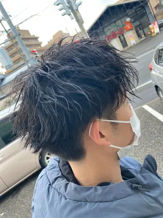 ショート パーマ メンズ パーマが得意な【最高 悠斗】のヘアスタイル