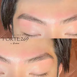 メンズ アイブロウ Lash&brow PORTE269布施店所属・brace 竹田愛海のエステ・リラクイメージ