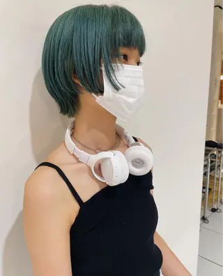 ショート ハイトーン/ 髪質改善/ヒロタリカのヘアスタイル