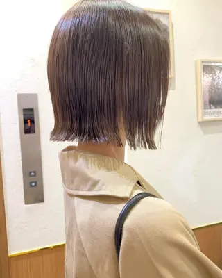 ミディアム カラー 似合わせショート🫧 ボブ特化✨村松優斗のヘアスタイル