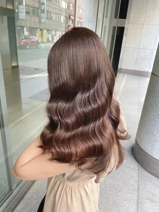 ロング カラー 美髪美容師 くぼた店長🫧のヘアスタイル