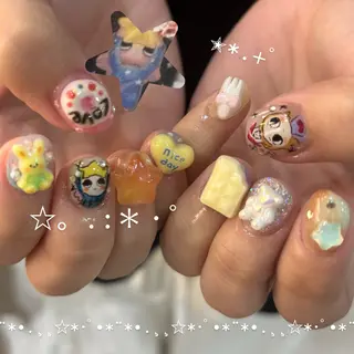 ネイル 栗田 ゆう子のネイルデザイン