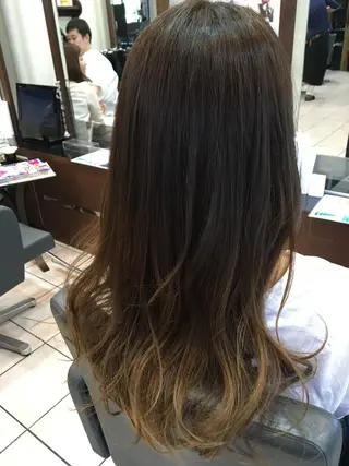 ショート ミディアム セミロング ロング カラー パーマ ヘアアレンジ メンズ キッズ ネイル まつエク MODEK's阿倍野 伊藤サダキのヘアスタイル