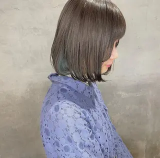 ショート カラー CLUTCH天王寺 西藤遥河のヘアスタイル