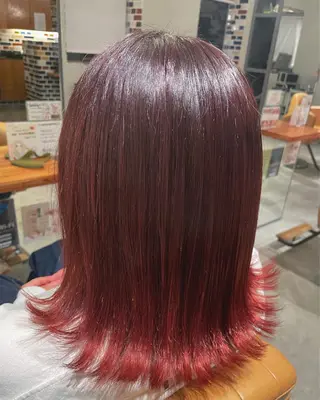 ミディアム カラー hair studio Peace所属・浅野 真惟のマツエク・マツパデザイン