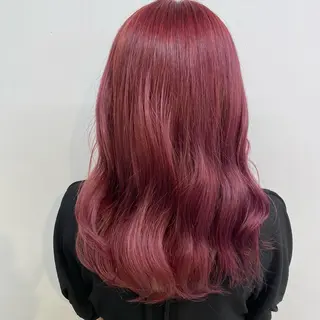 ミディアム パーマ ヘアアレンジ 💕上野美容師☁ ブリーチ💖サワのヘアスタイル