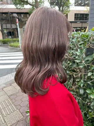 ロング 韓国風ヘア♡ runaのヘアスタイル