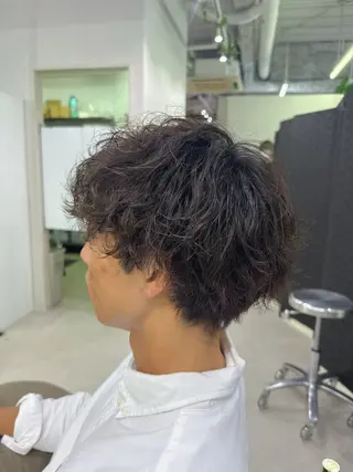 ショート パーマ メンズ スタイリスト🎀 アイリストyuikaの眉毛・アイブロウイメージ