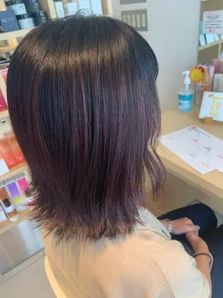 ミディアム 米津 優花のヘアスタイル