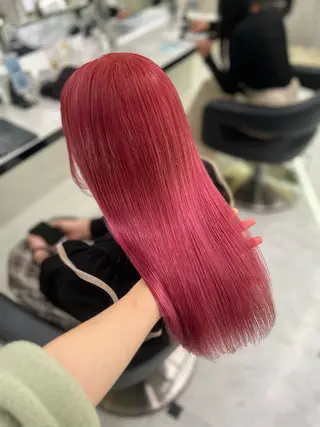 ミディアム カラー ヘアアレンジ 💕上野美容師☁ ブリーチ💖サワのヘアスタイル