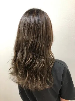 ロング カラー AUBE HAIR toll　川越店 【オーブ ヘアー トル】所属・髪質改善⭐️透明感 カラーノグチショウタのヘアスタイル