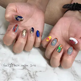 ネイル Hair salon Irie所属・與儀 知佳のネイルデザイン