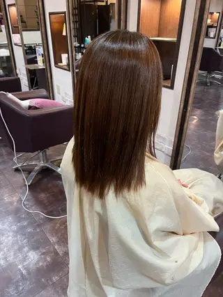 ミディアム 髪質改善 田中大貴のヘアスタイル