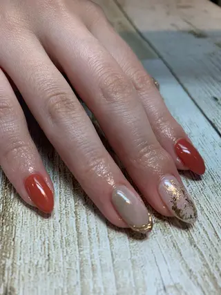 ネイル imymemine所属・渡邊 束紗のネイルデザイン