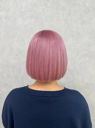 ミディアム カラー 🍎暖色カラーで大人 可愛く🍒齋藤すみれのヘアスタイル