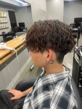 ショート パーマ メンズ メンズ支持率NO.1 マサキのヘアスタイル