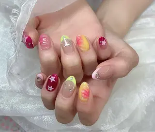 ショート 一其 サロンのネイルデザイン