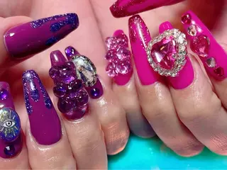 ネイル kirakira omemeのネイルデザイン