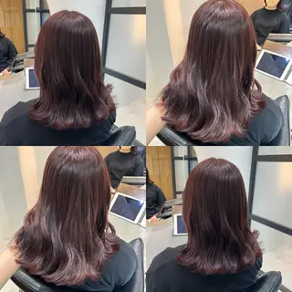 ミディアム カラー 🤍透明感/韓国風 🤍サクラギヒトミのヘアスタイル