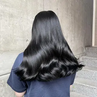 カラー 🇰🇷韓国っぽ 透明感🇰🇷胡海のヘアスタイル