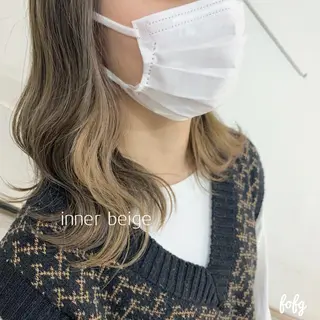 セミロング カラー Jewel Box所属・髪質改善ストレート 特化⭐️杉本奈稀沙のヘアスタイル