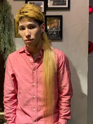 メンズ familiar BOND所属・佐々木陸斗 ショート&メンズのヘアスタイル