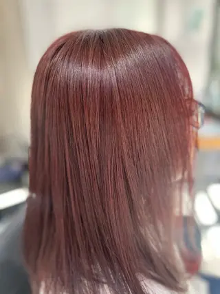 カラー ラフィスヘアードープ所属・👑髪質改善wカラー /ハイトーン/アユカのヘアスタイル