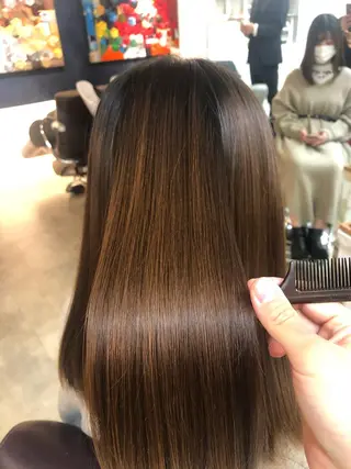 ロング GOSSIP所属・GOSSIP信国 瑞絵のヘアスタイル