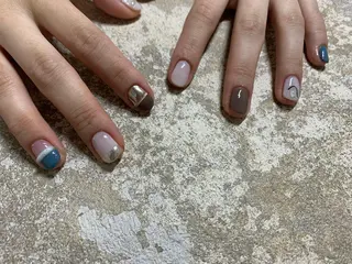 ショート Kono Nanamiのネイルデザイン