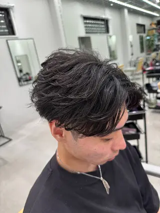パーマ メンズ Joule 大分メンズのヘアスタイル