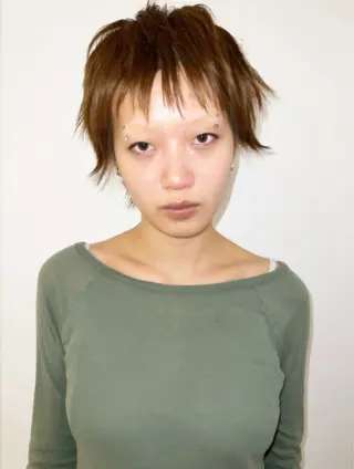 ショート haco＋所属・圧倒的デザイン力 店長🎨RENAのヘアスタイル