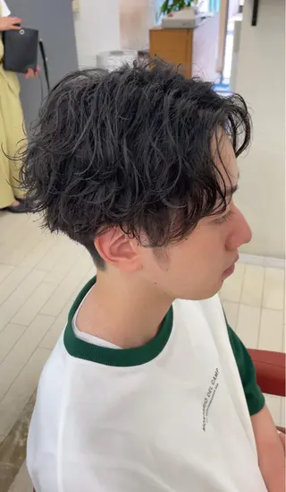 ショート HACO所属・メンズ特化美容師 ‼️　永留　卓己のヘアスタイル
