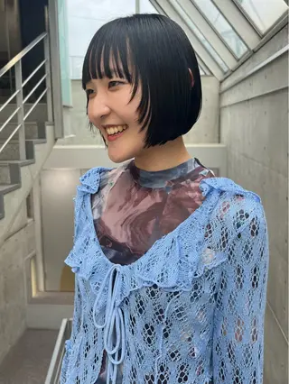 ショート 🎀ハイトーン/レイ ヤー/Reina🎀のヘアスタイル