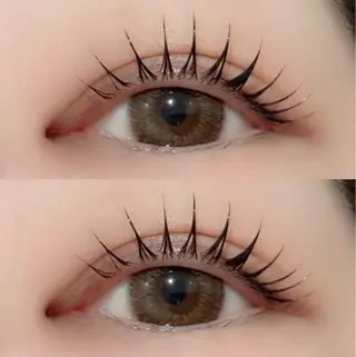 マツエク・マツパ 京橋/束感まつ毛& LED🦋藤本加奈のマツエク・マツパデザイン